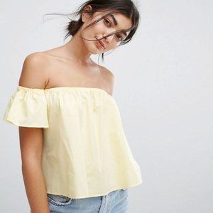 Bershka Off The Shoulder Top. Size: Small